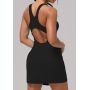 Фітнес сукня з шортиками з чашечками