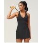Фітнес сукня з шортиками з чашечками