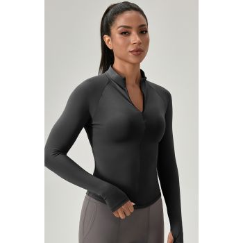 Фітнес рашгард на блискавці