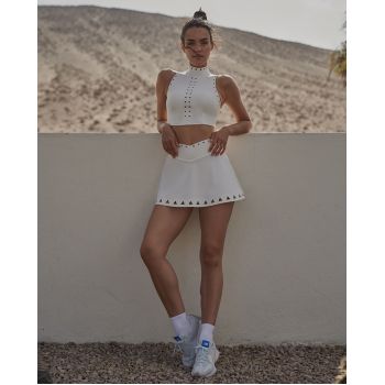 Фітнес комплет: спідничка+ топ з чашечками